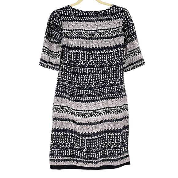 Arrow Mini Dress Gray Geometric Print Size Small Pockets - Picture 2 of 10